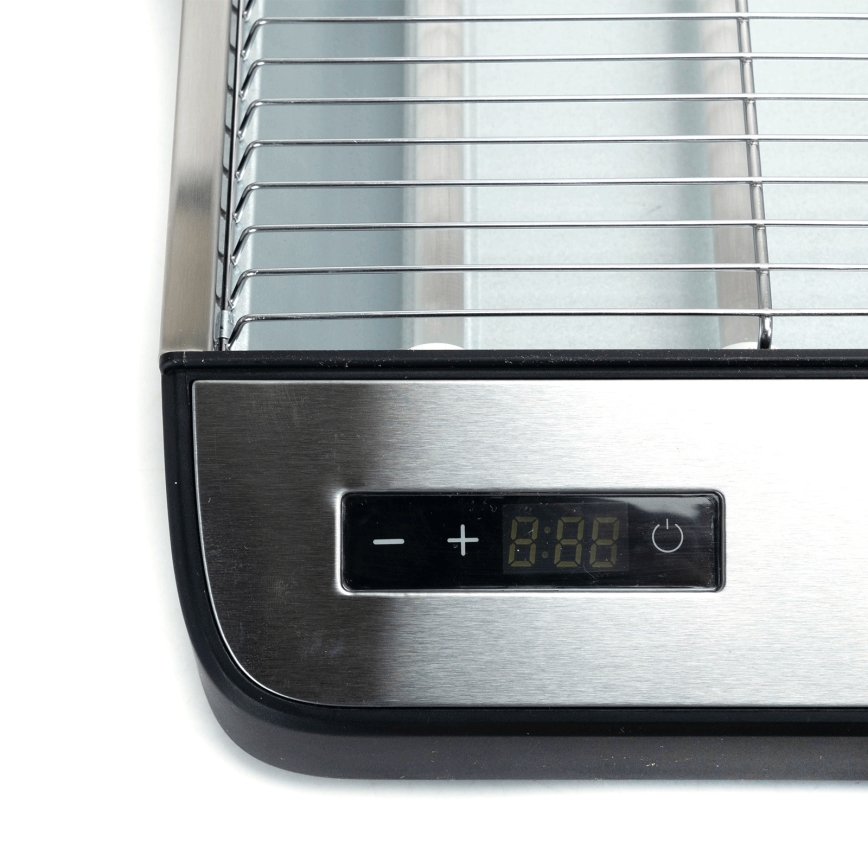 Aigostar - Toaster 840-1000W/230V matt Chrom