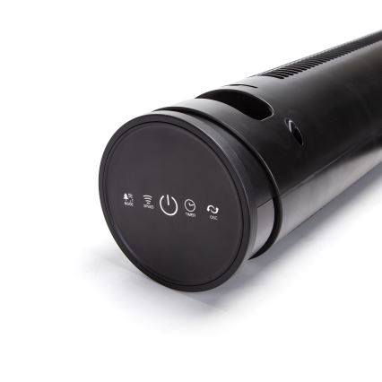 Aigostar - Turmventilator 45W/230V schwarz + FB