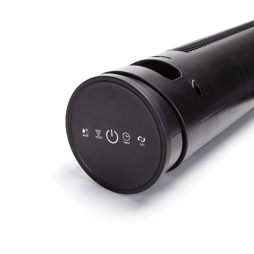 Aigostar - Turmventilator 45W/230V schwarz + FB