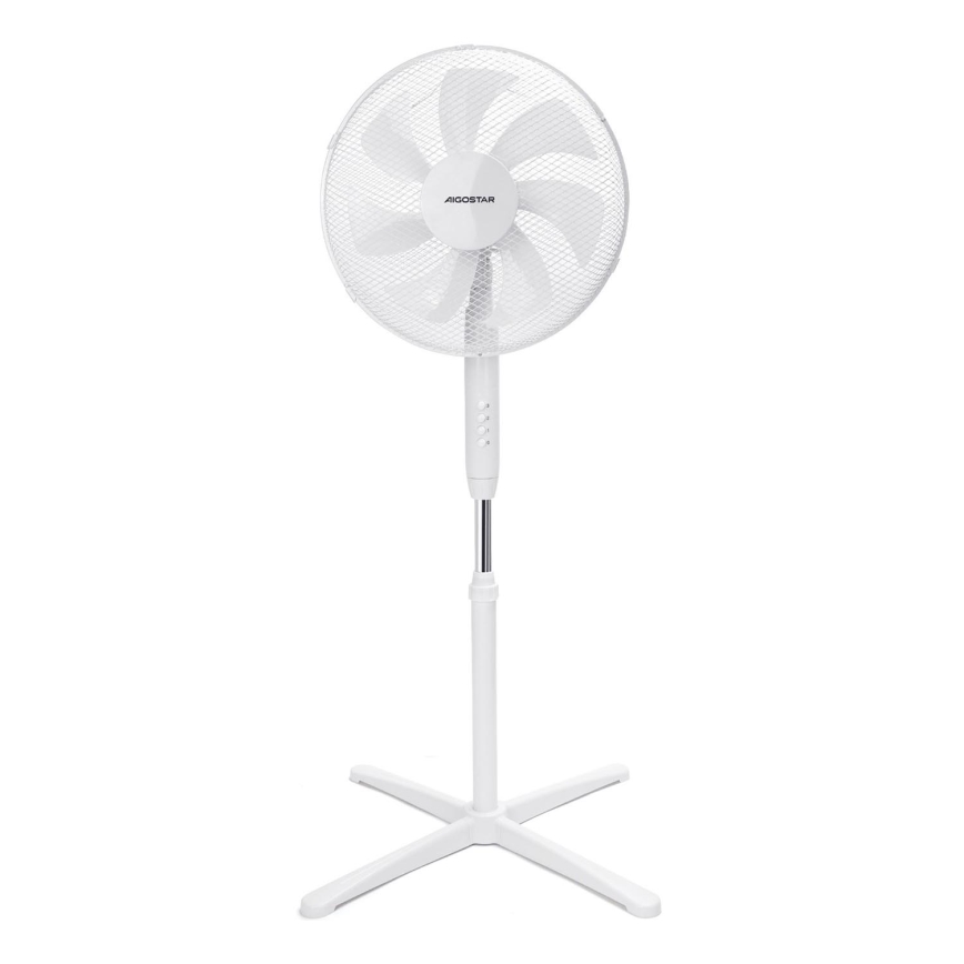 Aigostar - Turmventilator 50W/230V 120 cm weiß