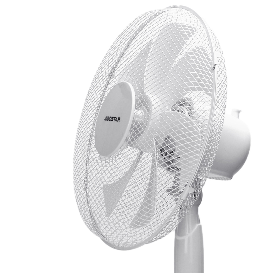 Aigostar - Turmventilator 50W/230V 120 cm weiß