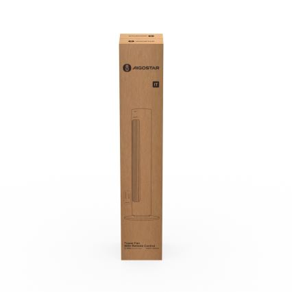 Aigostar - Turmventilator 50W/230V weiß + Fernbedienung
