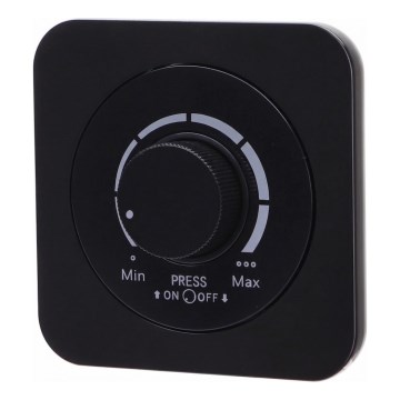 Aigostar - Variateur avec cadre 250V/10A noir