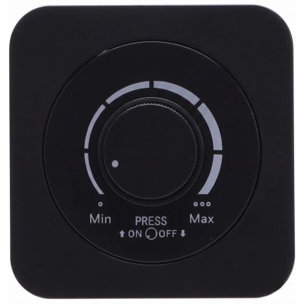 Aigostar - Variateur avec cadre 250V/10A noir