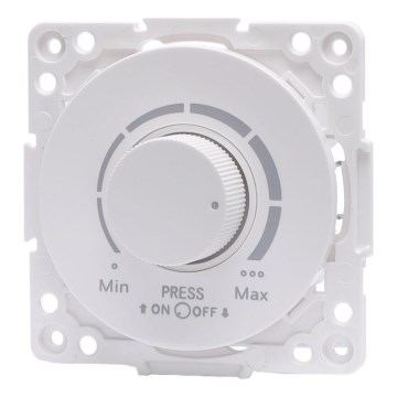 Aigostar - Variateur d'intensité lumineuse rotatif 300W/230V blanc