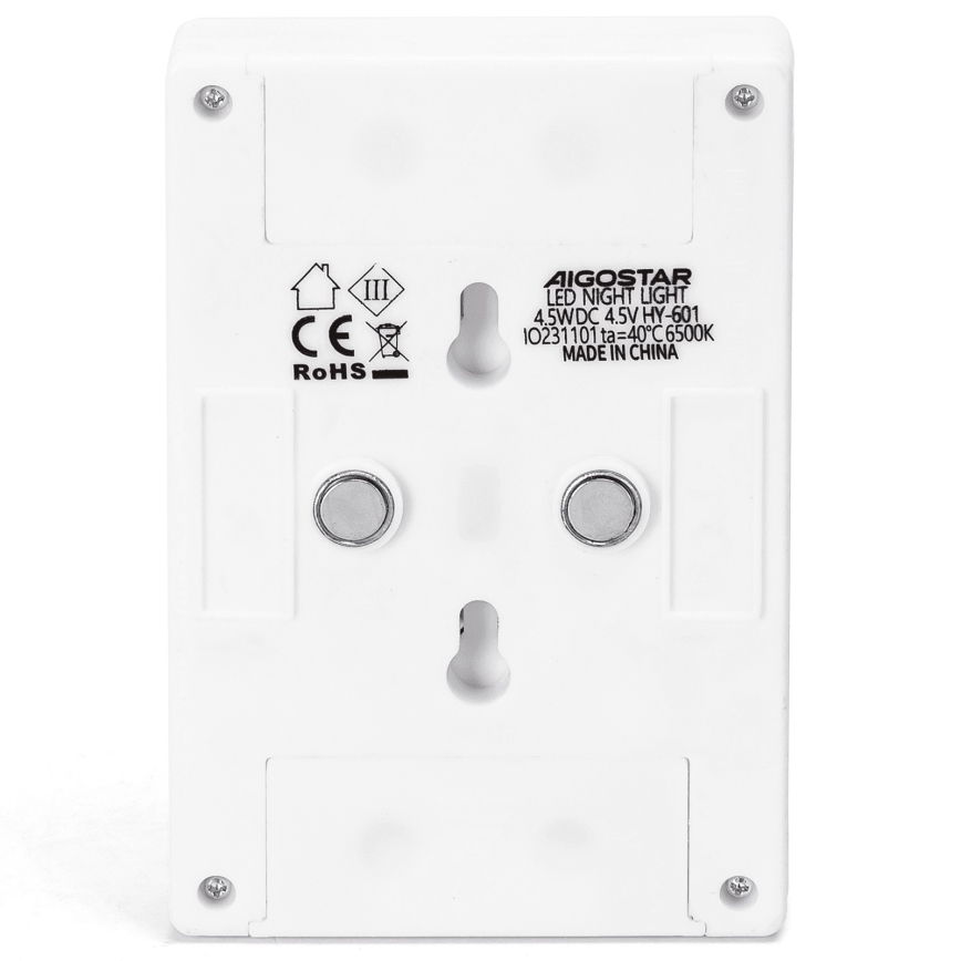 Aigostar - Veilleuse LED portable/3xAAA 6500K