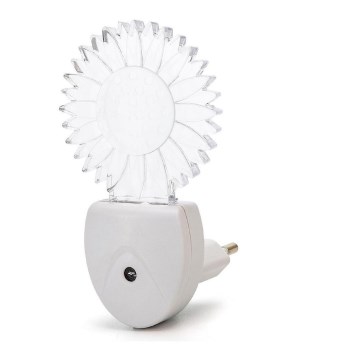 Aigostar - Veilleuse LED RVB avec capteur LED/0,5W/230V en forme de soleil