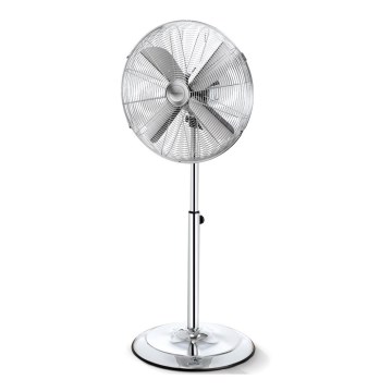 Aigostar - Ventilateur colonne 50W/230V 44,8 cm chrome brillant