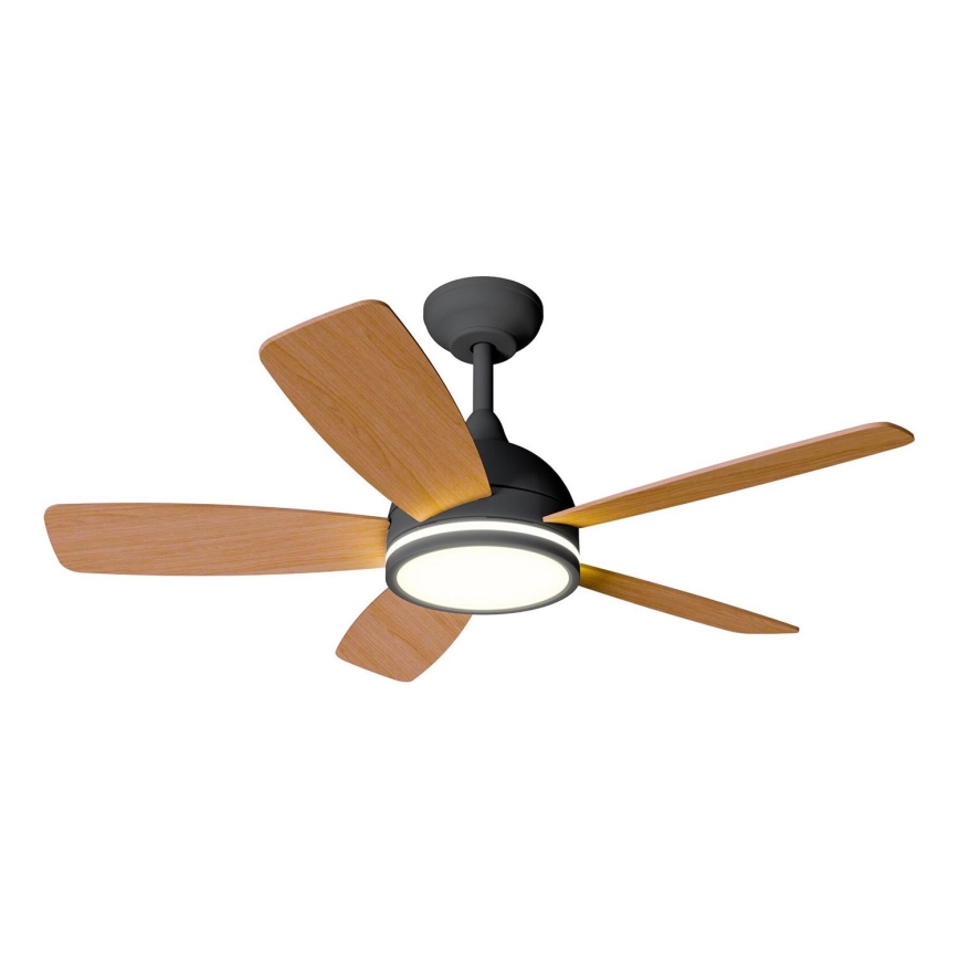Aigostar - Ventilateur de plafond à intensité variable LED/20W/230V 2700-6500K 132cm beige + télécommande