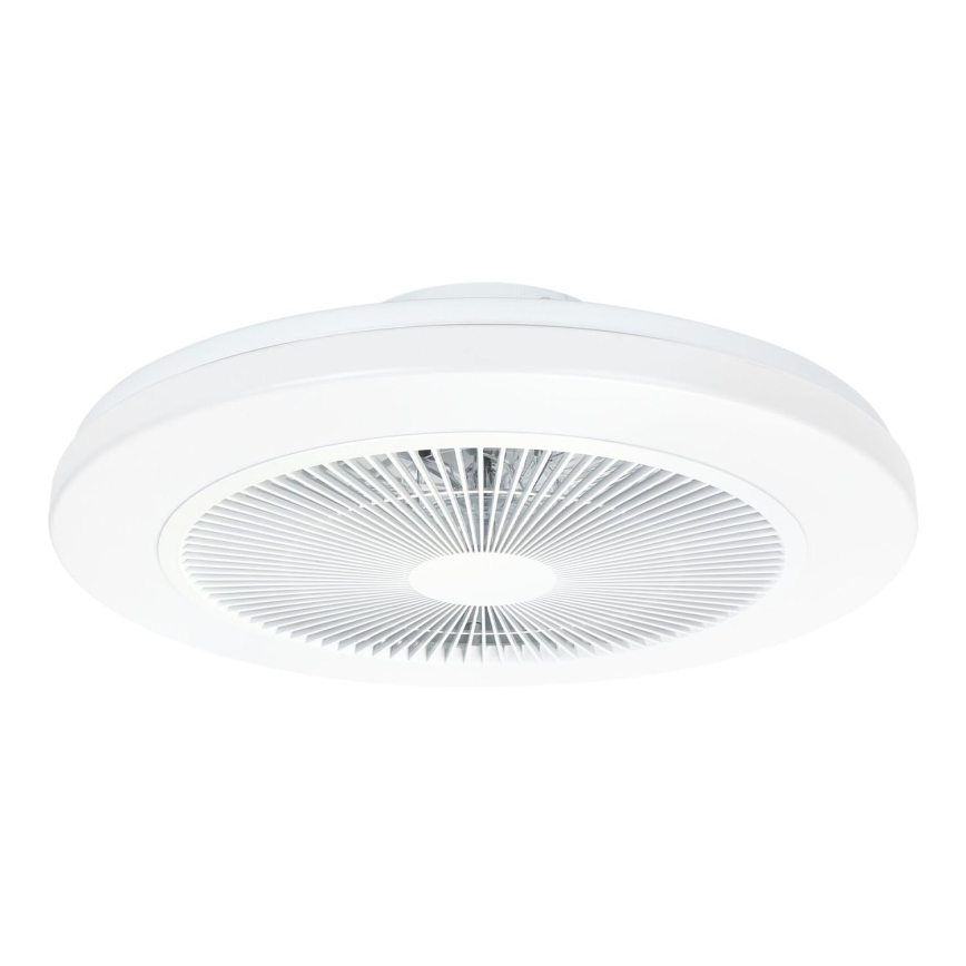 Aigostar - Ventilateur de plafond à intensité variable LED/40W/230V 2700-6500K d. 48 cm + Télécommande blanc