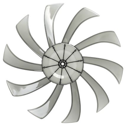 Aigostar - Ventilateur sur pied 60W/230V noir