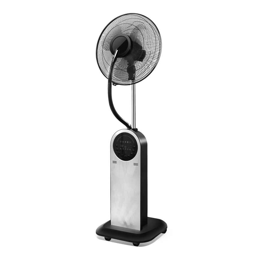 Aigostar - Ventilateur sur pied avec brumisateur MIST 95W/230V + télécommande