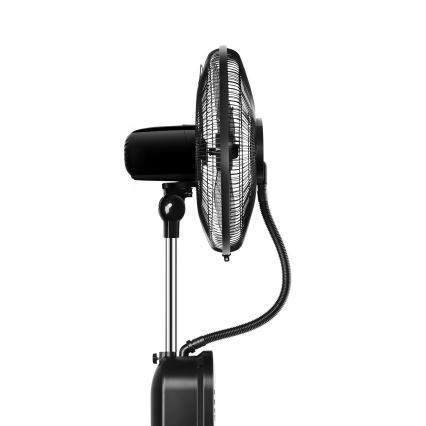 Aigostar - Ventilateur sur pied avec brumisateur MIST 95W/230V + télécommande