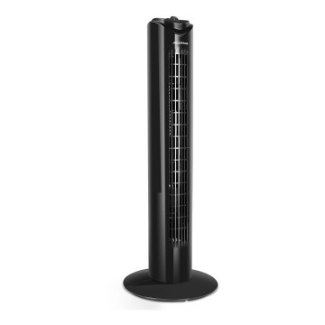Aigostar - Ventilatore a torre 45W/230V nero