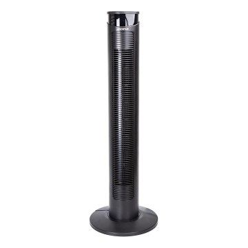Aigostar - Ventilatore a torre 45W/230V nero + telecomando