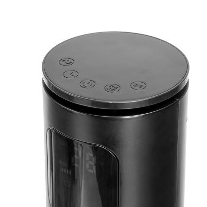Aigostar - Ventilatore a torre 50W/230V nero Wi-Fi + telecomando