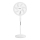 Aigostar - Ventilatore con supporto 60W/230V bianco