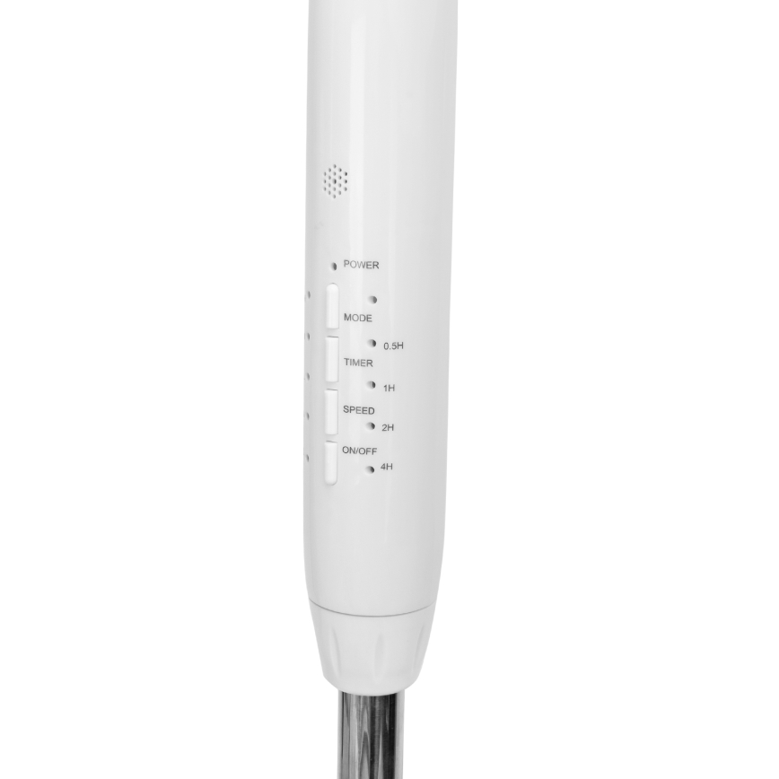 Aigostar - Ventilatore con supporto 60W/230V bianco + telecomando