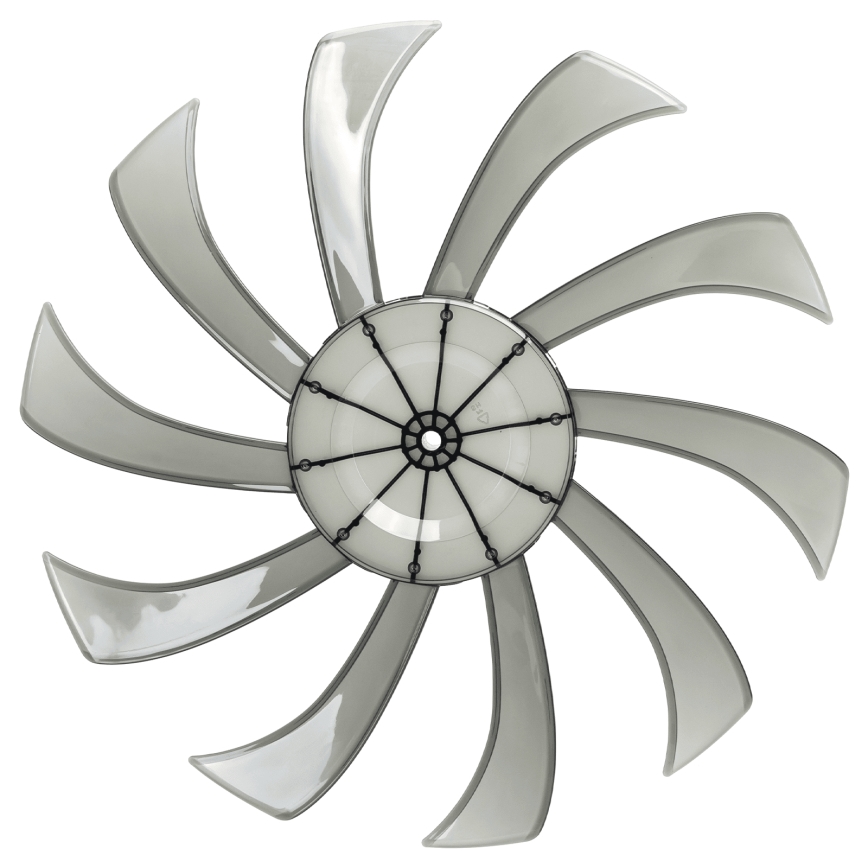 Aigostar - Ventilatore con supporto 60W/230V nero