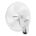 Aigostar -  Ventilatore da parete 45W/230V bianco + telecomando