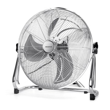 Aigostar - Ventilatore da pavimento 100W/230V cromo lucido