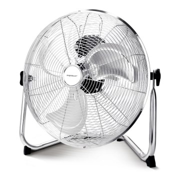 Aigostar - Ventilatore da pavimento 60W/230V 44,5 cm cromo lucido