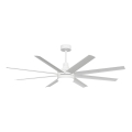 Aigostar - Ventilatore da soffitto dimmerabile a LED LED/24W/230V 2700-6500K diametro 165 cm + telecomando bianco
