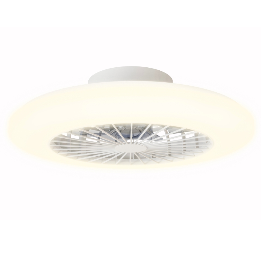 Aigostar - LED Plafoniera dimmerabile con ventilatore LED/40W/230V 2700-6500K diametro 48,5 cm bianco + telecomando