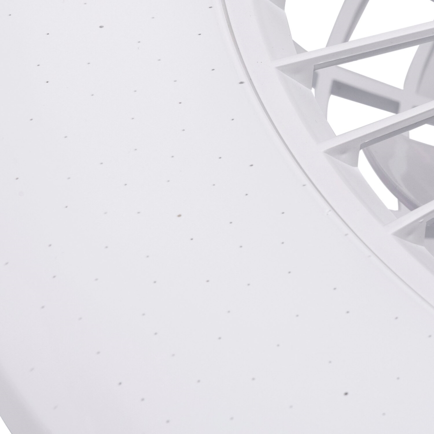 Aigostar - Ventilatore da soffitto dimmerabile a LED LED/40W/230V 2700-6500K diametro 49 cm + telecomando bianco