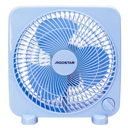 Aigostar - Ventilatore da tavolo 30W/230V blu