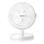 Aigostar - Ventilatore da tavolo 3W/5V bianco