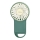 Aigostar - Ventilatore tascabile ricaricabile 4W/5V 500mAh USB verde