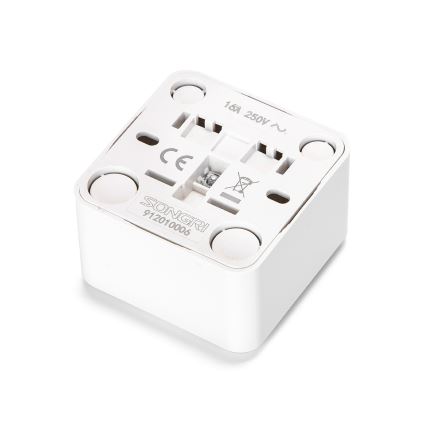 Aigostar - Wandsteckdose SCHUKO 250 V weiß