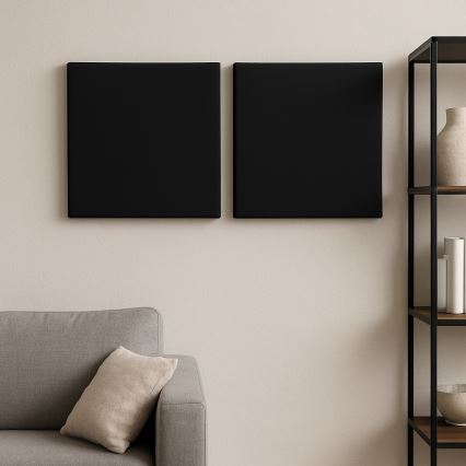 Akustikpaneel SILENCE 58x58 cm anthrazit