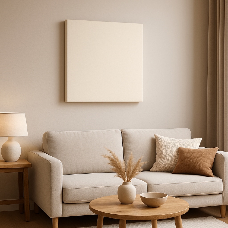 Akustikpaneel SILENCE 58x58 cm cremefarben