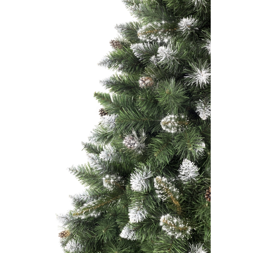 Albero di Natale CRISTAL SILVER 220 cm pino