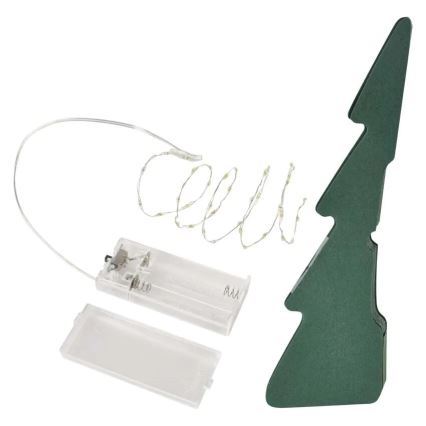 Albero di Natale decorativo a LED 35xLED/2xAA