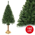 Albero di Natale su tronco 160 cm abete