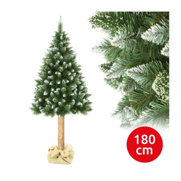 Albero di Natale su tronco di pino da 180 cm