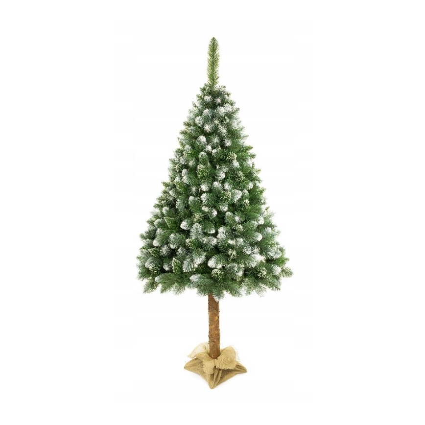 Albero di Natale su tronco di pino da 220 cm