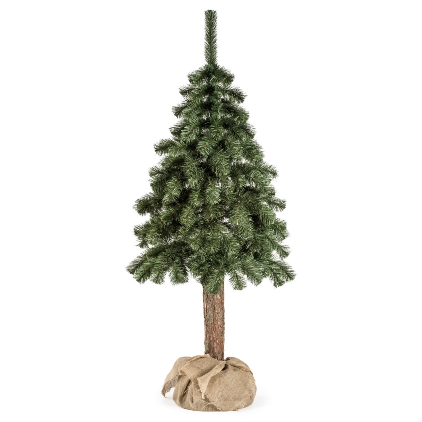 Albero di Natale su tronco NATURAL 120 cm abete