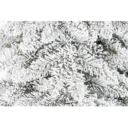 Albero di Natale su tronco NATURAL WITH SNOW 150 cm abete rosso