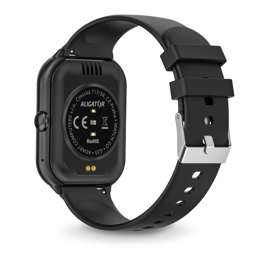 Aligator AW10BK - Smartwatch Watch GO 220 mAh IP67 nero