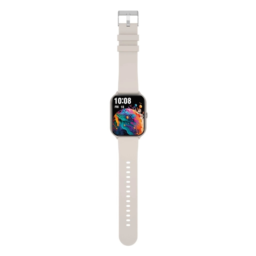 Aligator AW10SR - Smartwatch Watch GO 220 mAh IP67 crema