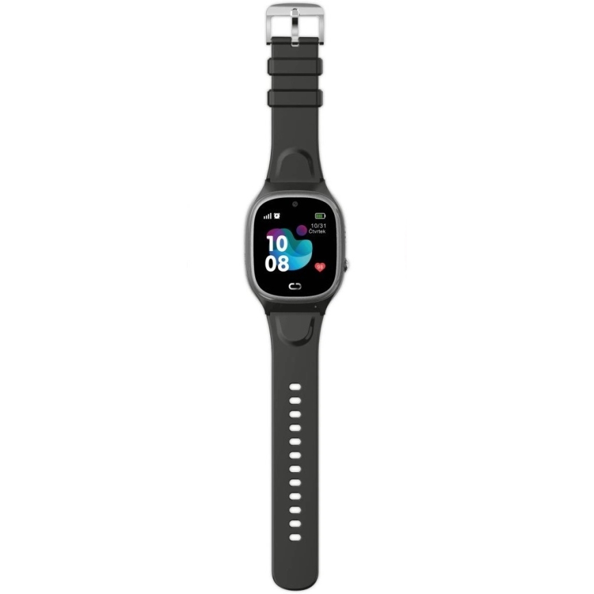Aligator AW11BK - Smartwatch Watch Junior 2 450 mAh IP67 Wi-Fi nero
