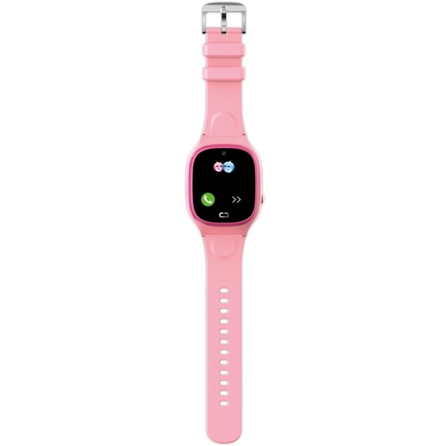 Aligator AW11PK - Montre connectée Watch Junior 2, batterie 450 mAh, certification IP67, Wi‑Fi, rose