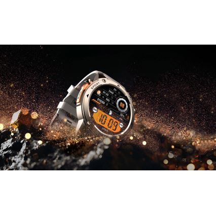 Aligator AW12SR - Smartwatch Watch GPS 500 mAh IP69K silber