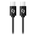 Aligator DATKP54 - cavo USB-C/USB-C con Power Delivery 65 W, 0,5 m, nero