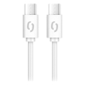 Aligator DATKP55 - cavo USB USB-C / USB-C 65W Power Delivery 0,5m bianco