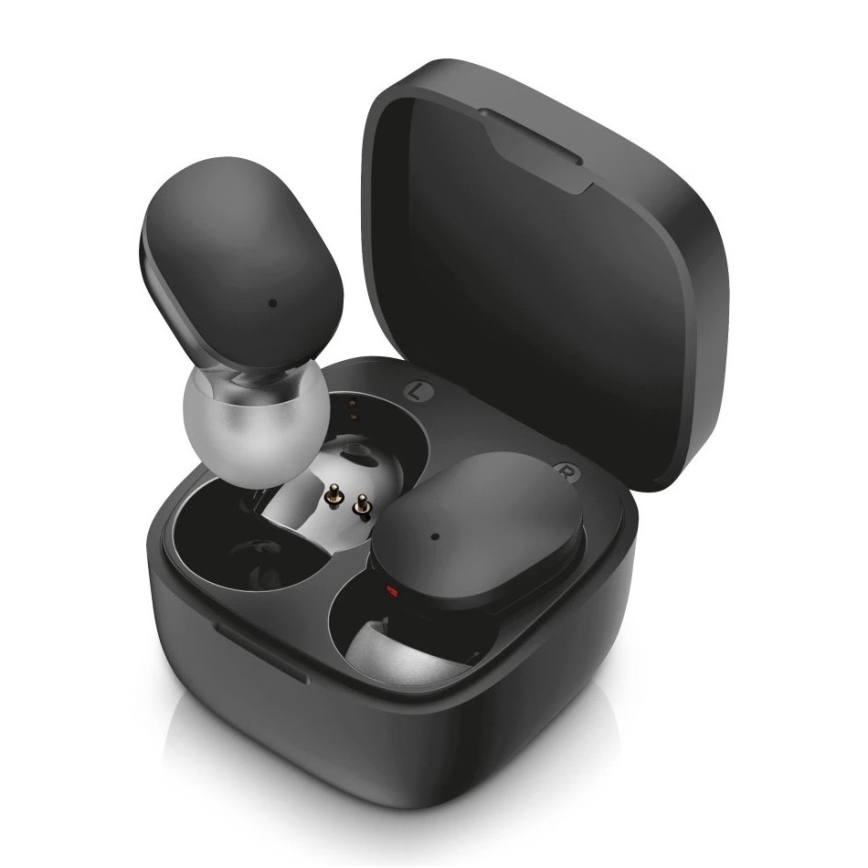 Aligator TWS05 - Kabellose In-Ear-Kopfhörer Pods LITE 200 mAh + 2x 30 mAh schwarz